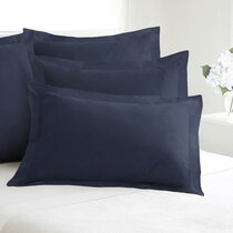 Navy euro sham clearance covers